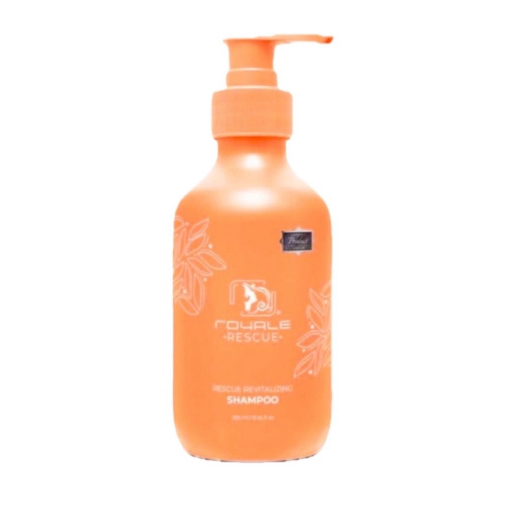 The Royale Hair Rescue Perfect Rescue Revitalizing Shampoo Pump Bottle NWT